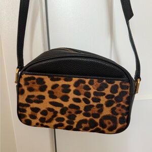 Leopard Print Crossbody Bag